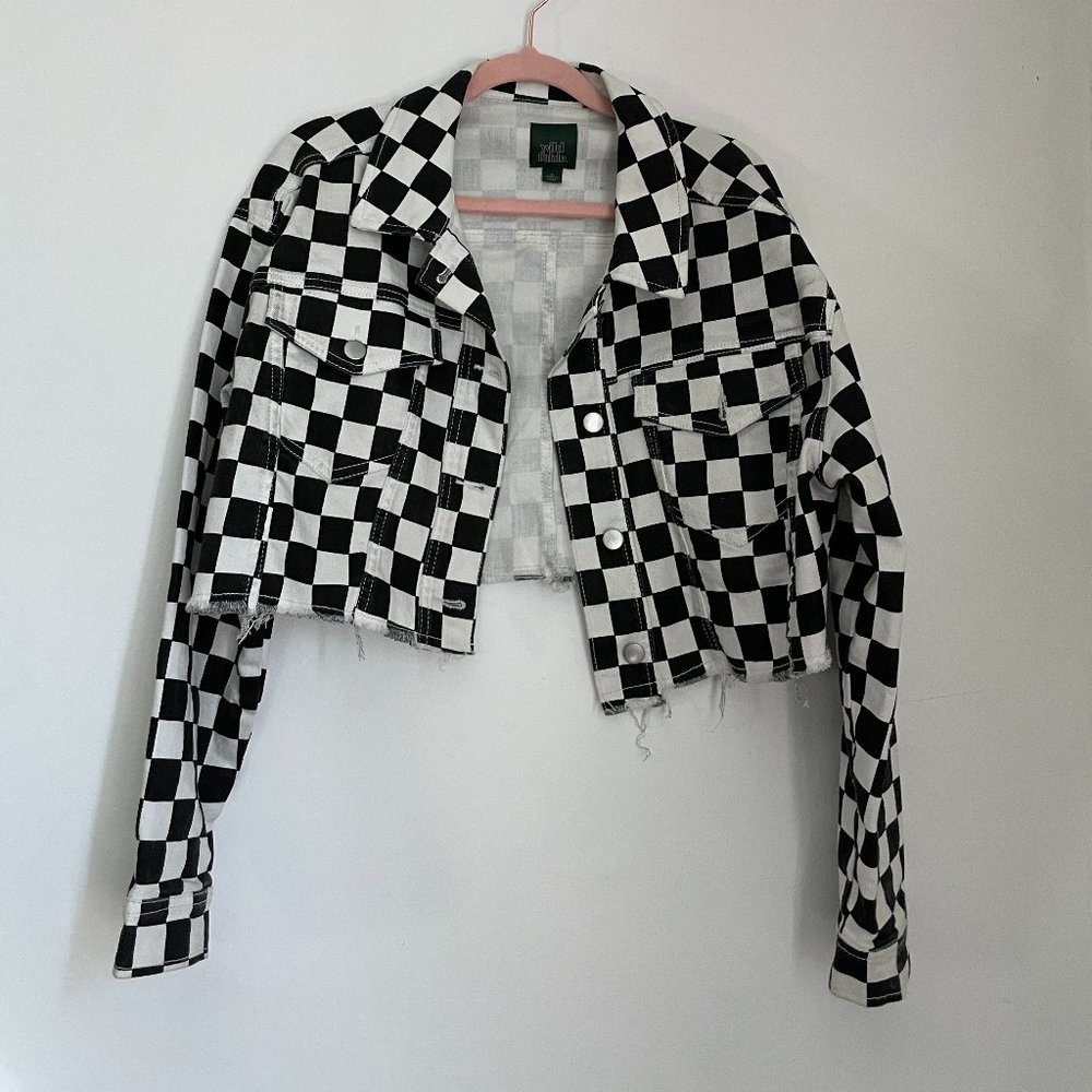 checkered jacket